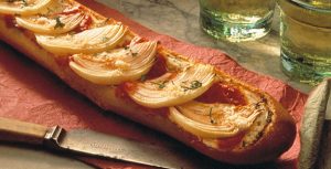 Crusty Onion Bruschetta